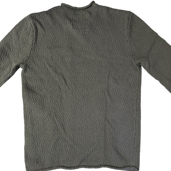 Hollister Chunky Boho Losercore Sweater Gray Pullover Small - Picture 5 of 6
